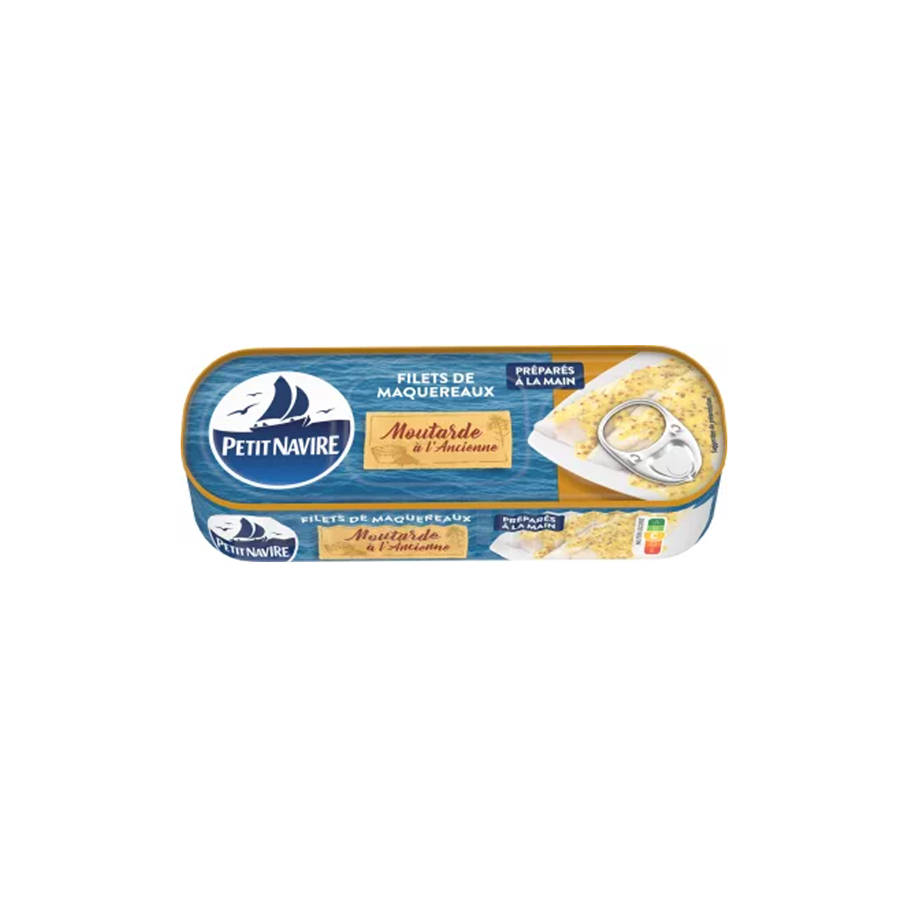 Mackerel Fillets With Mustard Sauce, 169g