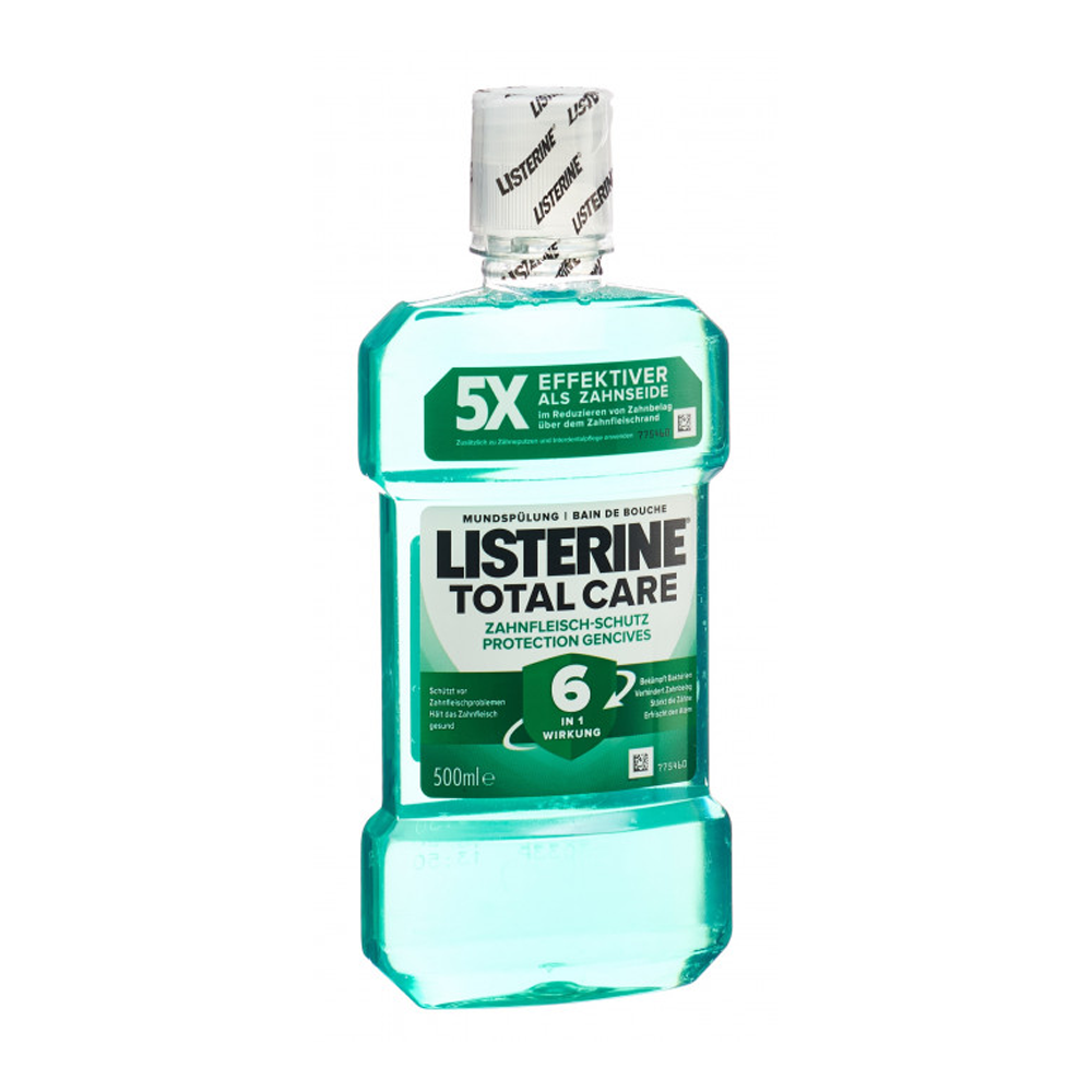 Listerine Total Care Mundspülung Zahnfleischschutz Fl 500ml