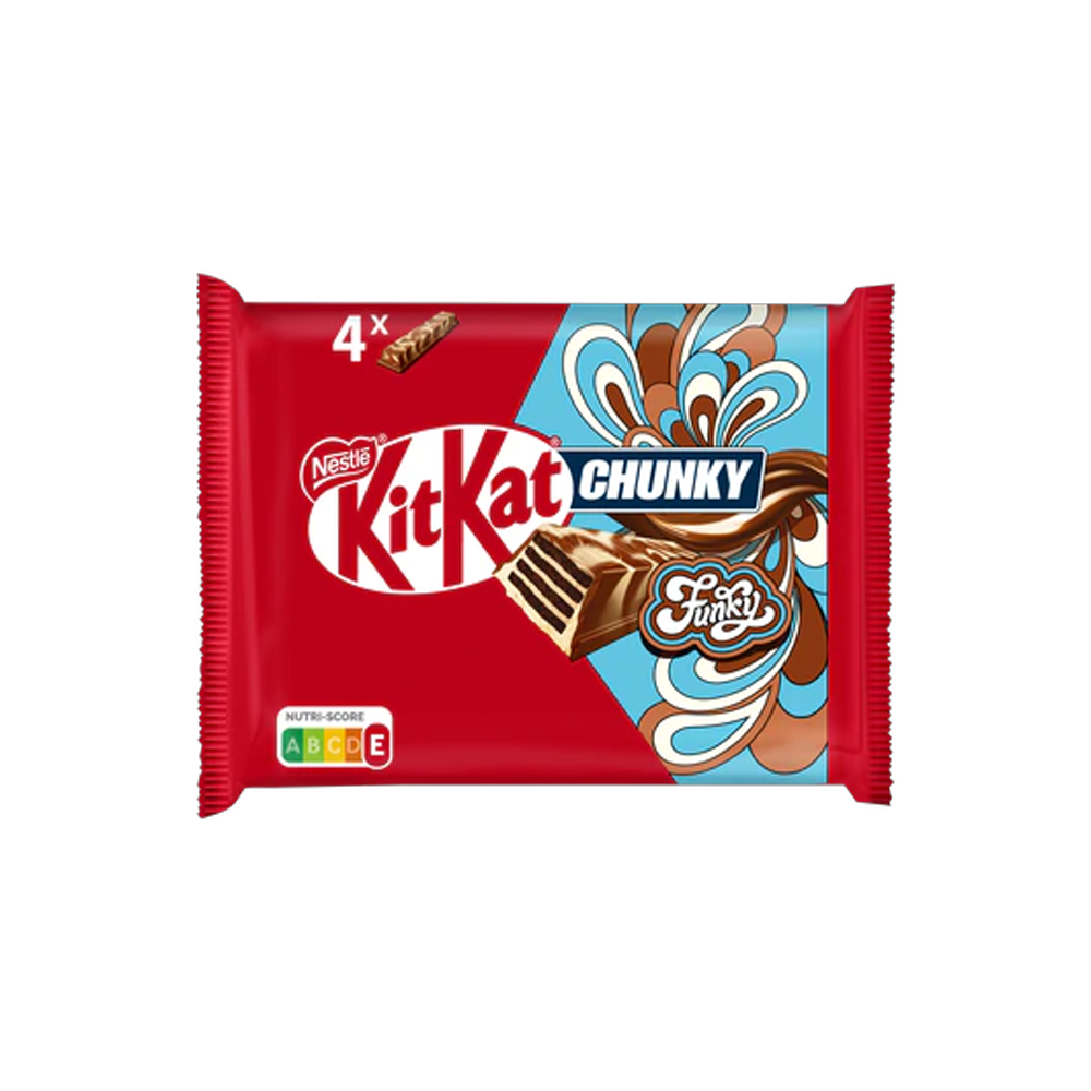 Kitkat Chunky Funky 4X40g