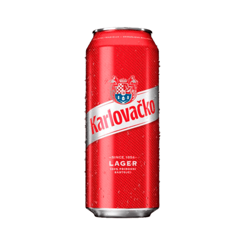 Karlovacko Lager Beer 500ml