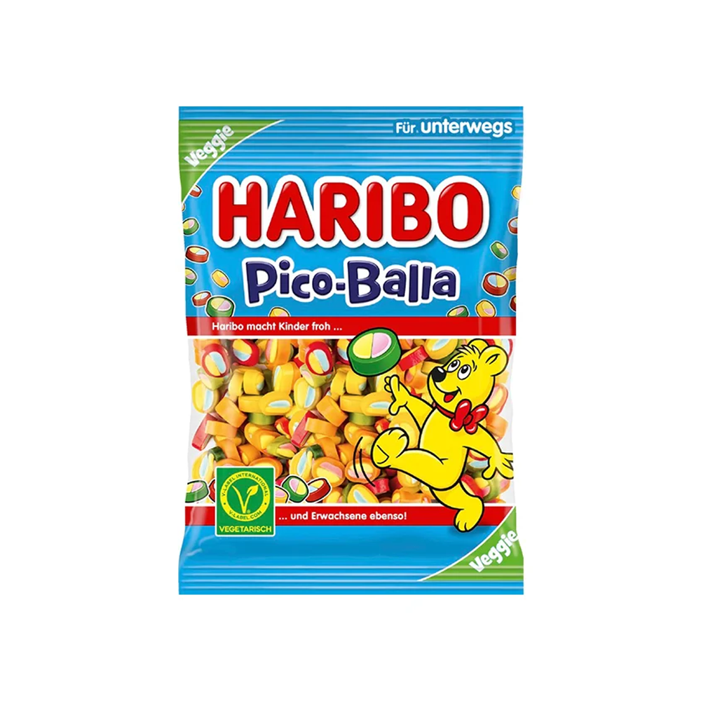 Haribo Kummikommid “Pico Palla” 85g