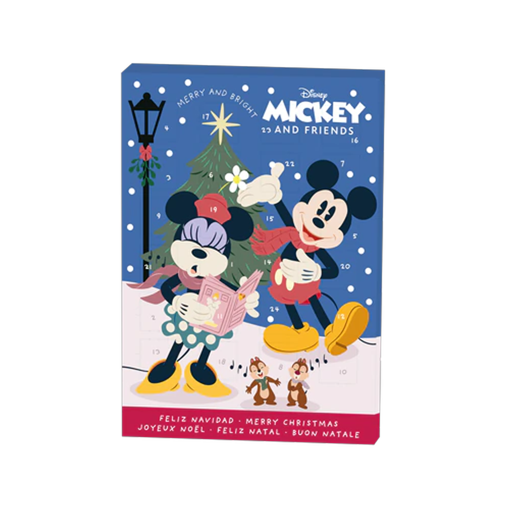 Mickey Mouse Advent Calendar Milk Chocolate 50g