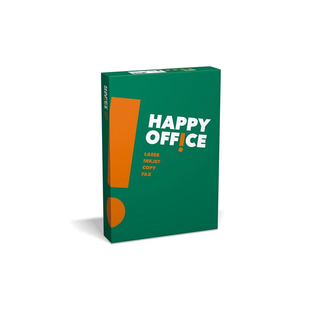 Happy Office Universalpapier Weiß A4 80g – 1 Palette