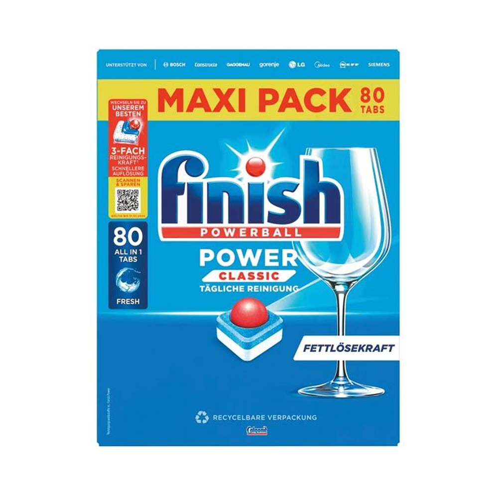 Finish Powerball All-In-1 80'S Xxl
