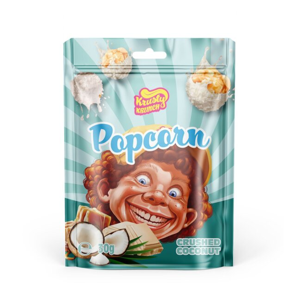 Krusty Krunch Crushed Coconut Popcorn 30g