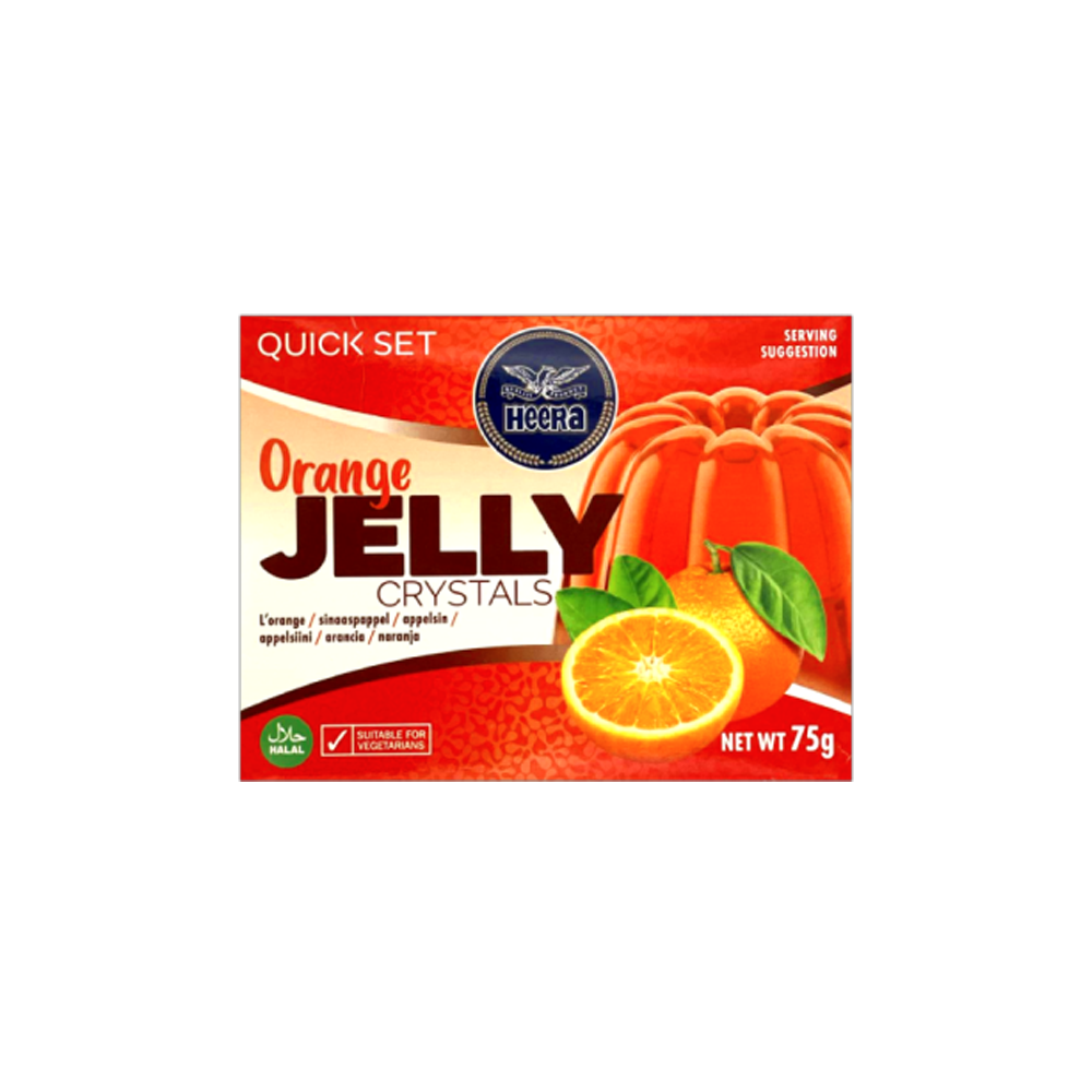 Heera Orange Jelly Crystals 75g