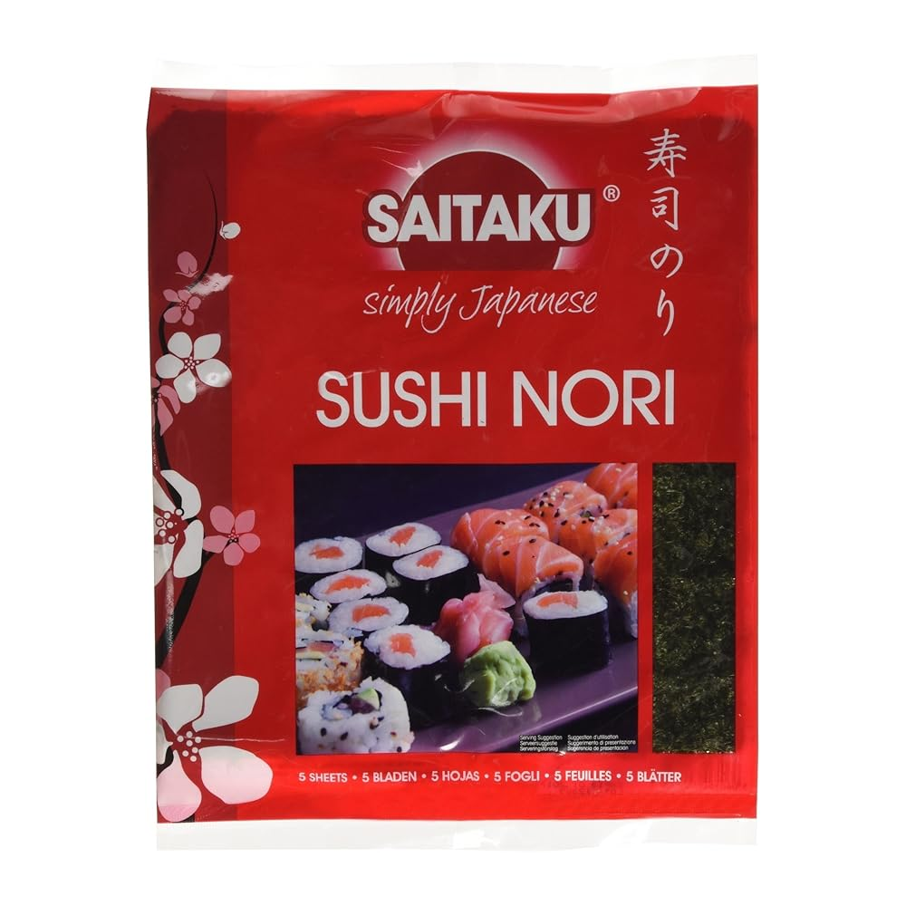 Saitaku Sushi Nori 5 Sheets, 14g