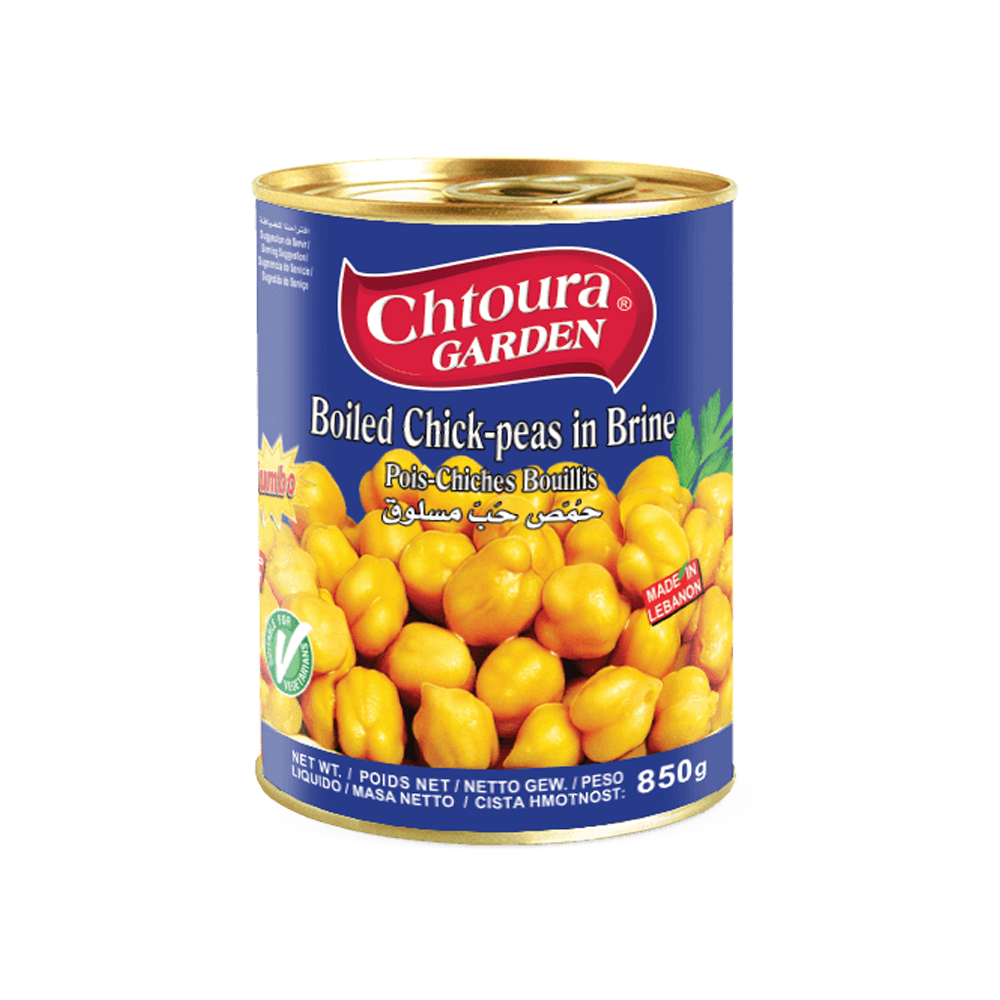 Chtoura Garden Boiled Chick-Peas 850g