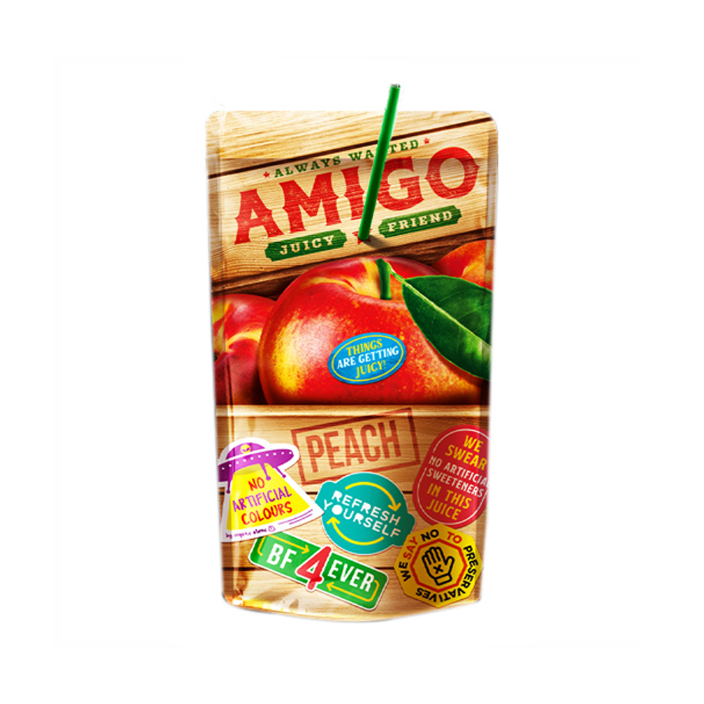 Amigo Juice Friend Peach 200ml