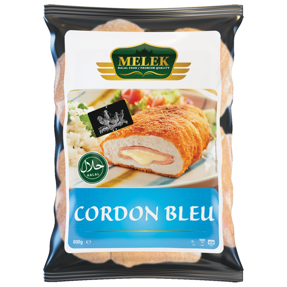 Melek Cordon Bleu Broilerinleike 800g