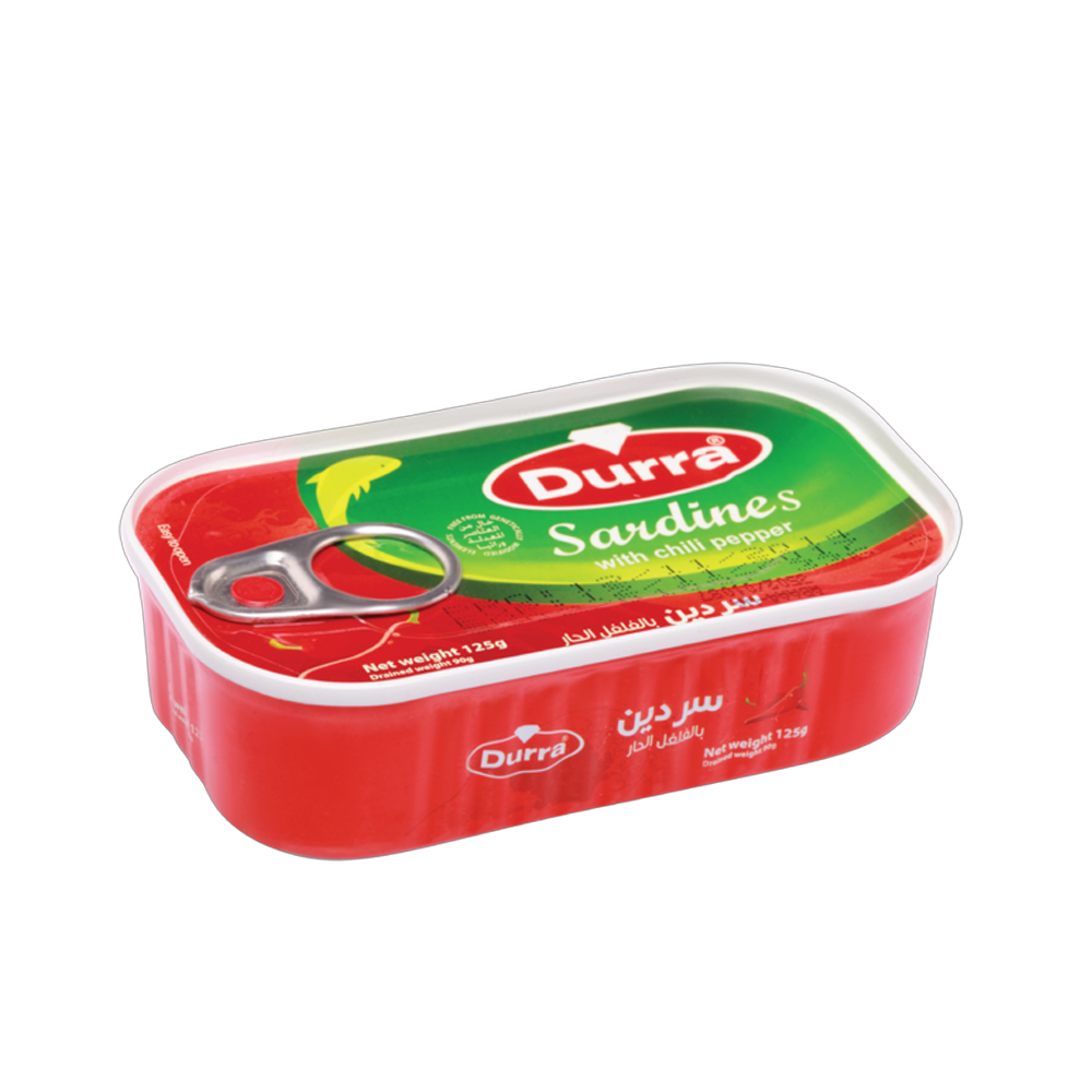 Durra Sardiines With Chill Pepper 90g