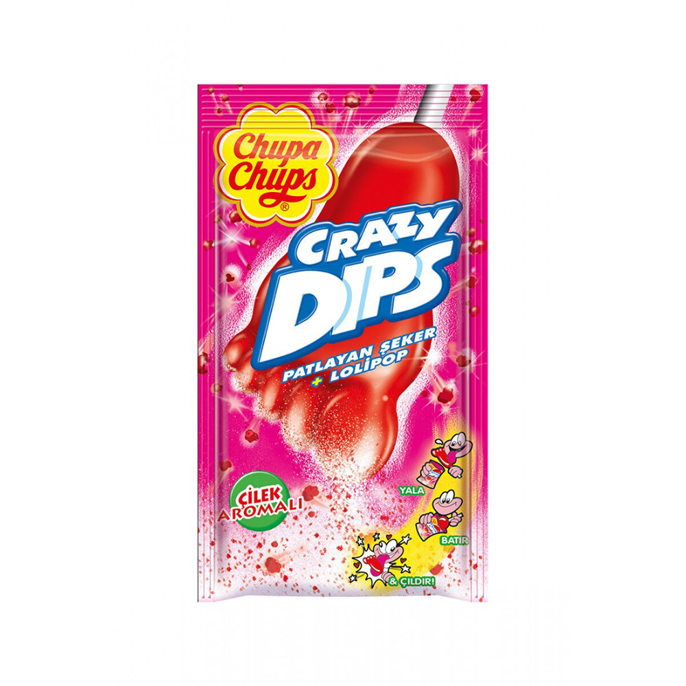 Chupa Chups Crazy Çi̇lekli̇