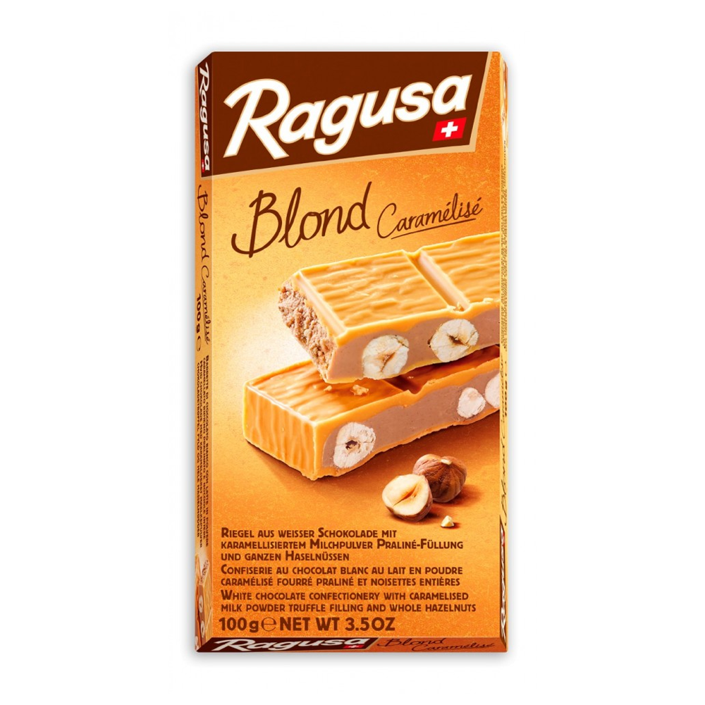 Ragusa Blond Caramélisé – Camille Bloch – 100g
