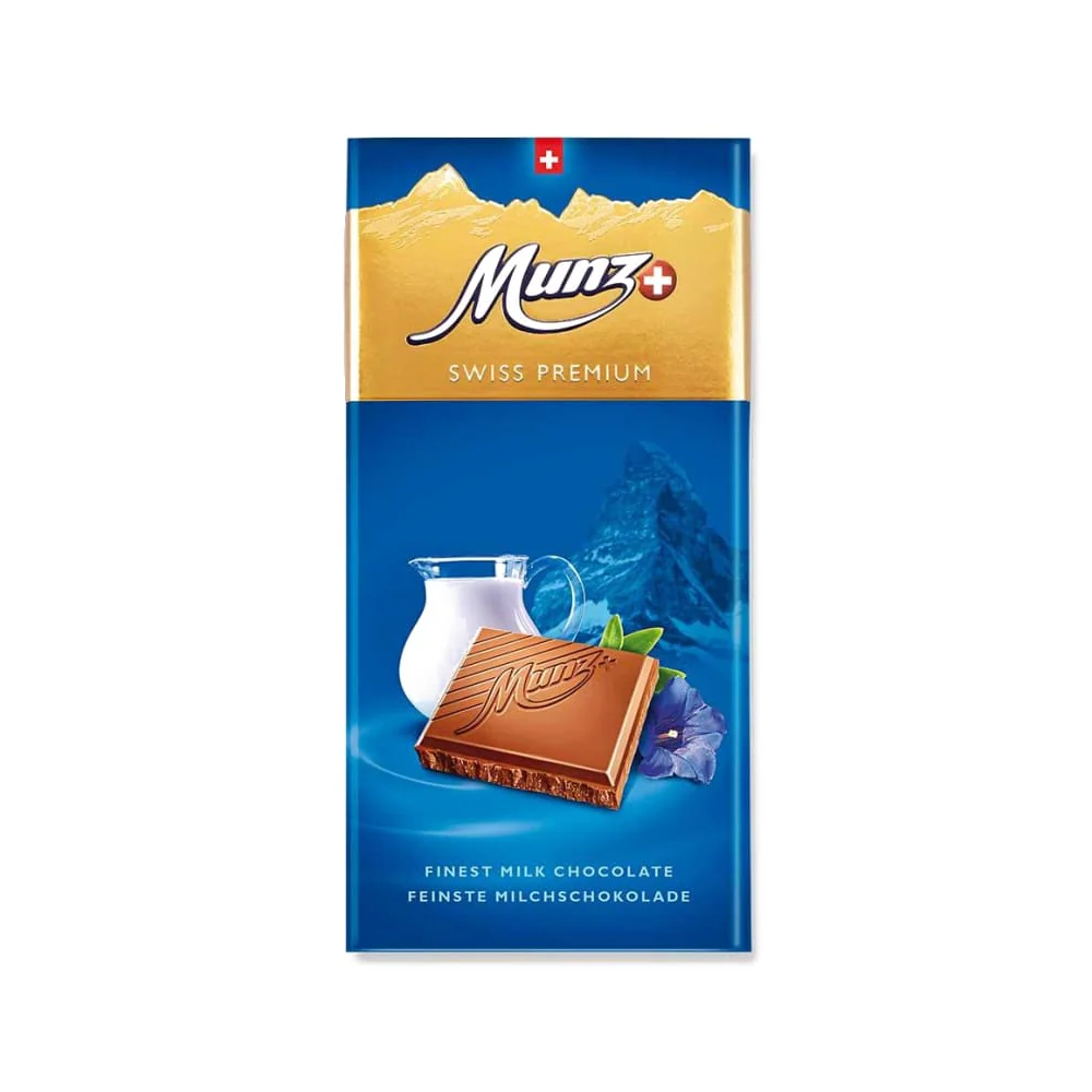 Finest Milk Chocolate Swiss Premium – Munz