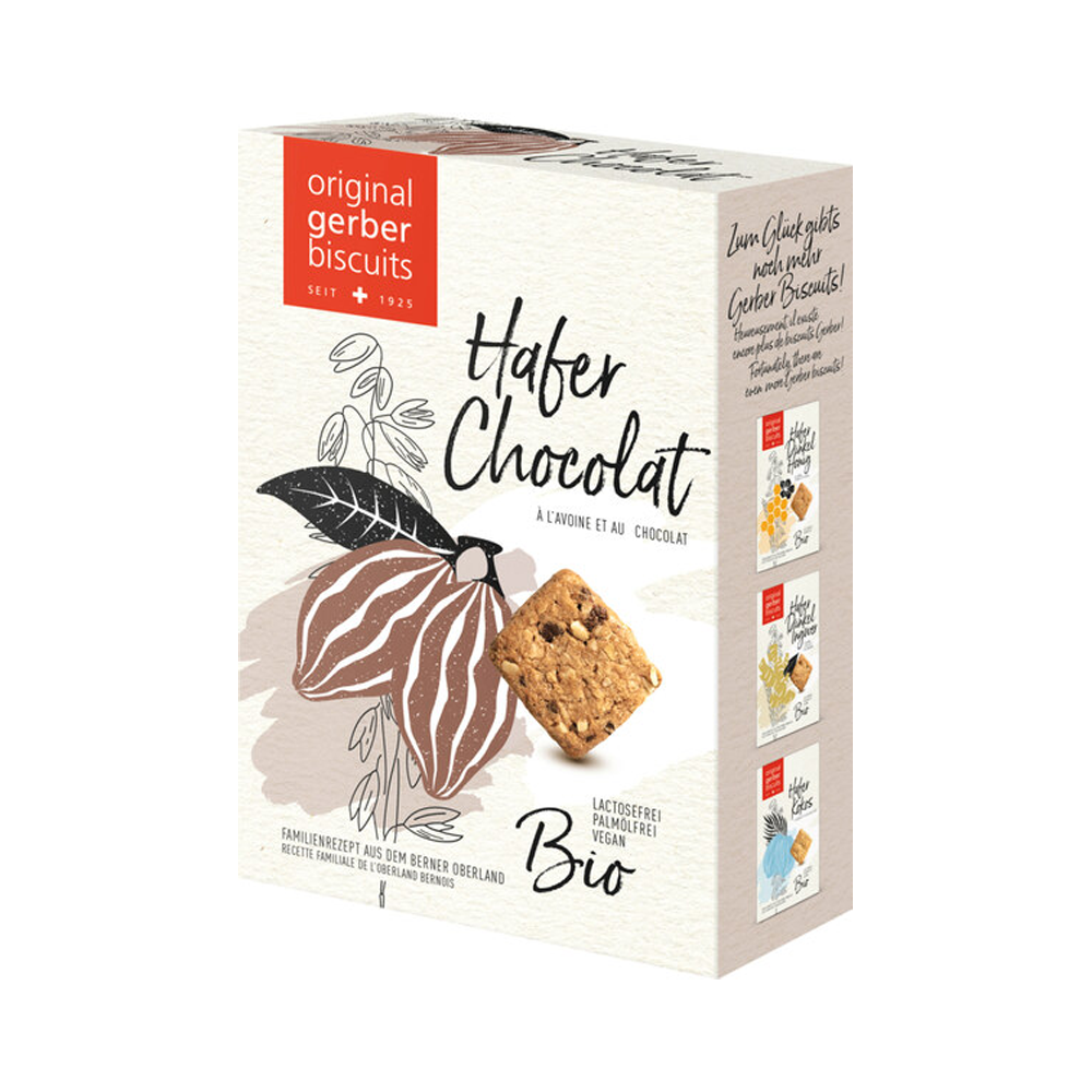 Bio Hafer Chocolat Biscuits