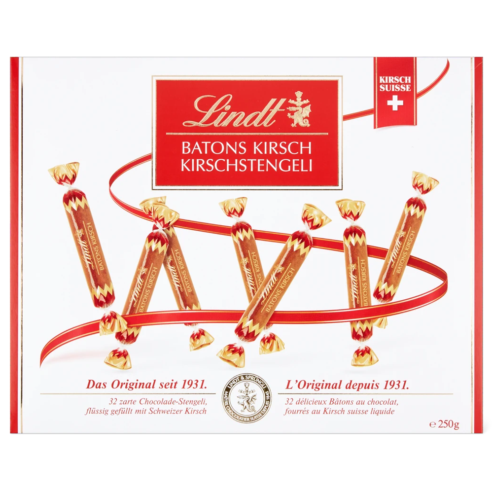 Lindt Kirschstengeli 250g