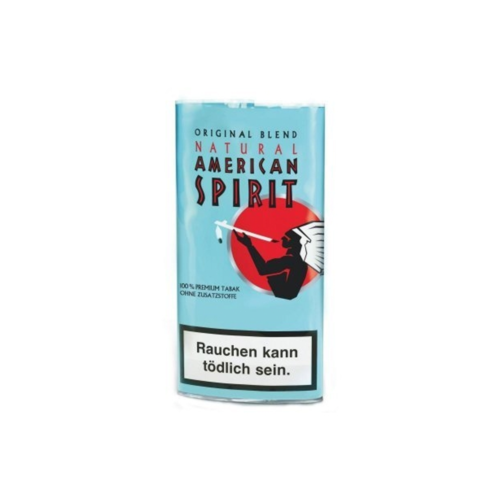 American Spirit Rolling Bag 25g Blue Original Blend