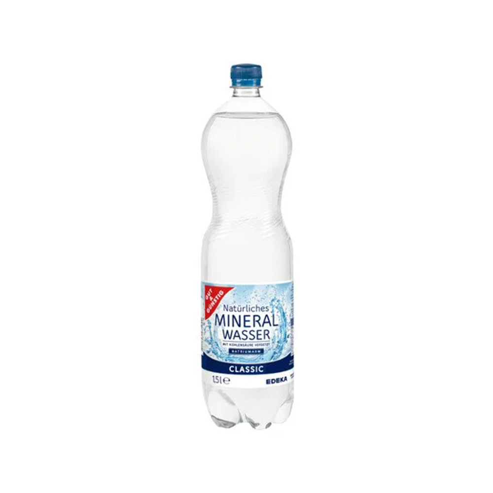 Naturliches Mineralwasser