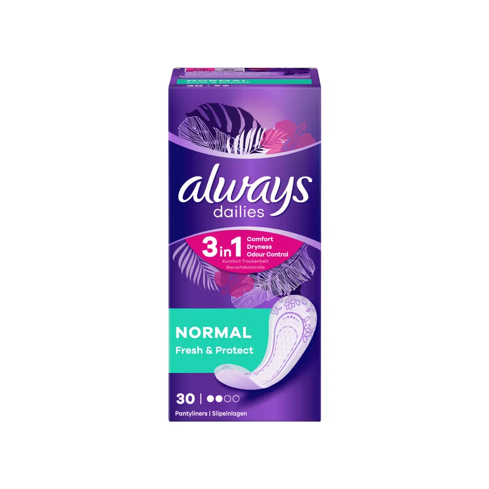 Slip-Inlay Fresh & Prot.Normal 30 Stück Von Always