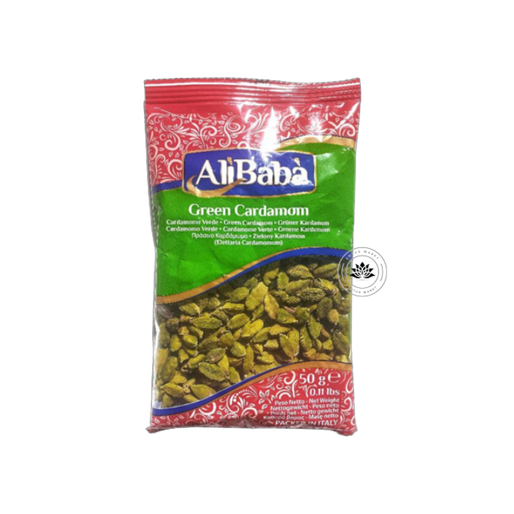 Alibaba – 50g Green Cardamom