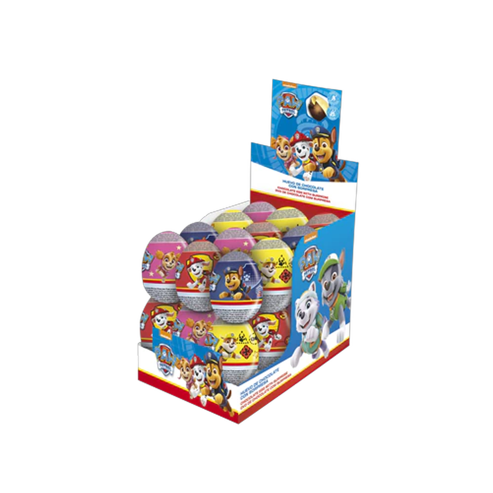 Paw Patrol Surprise Egg 48X20g Counter Display