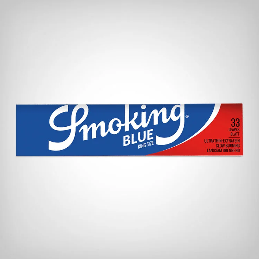 Smoking Blue King Size Rolling Papers (Single Unit)