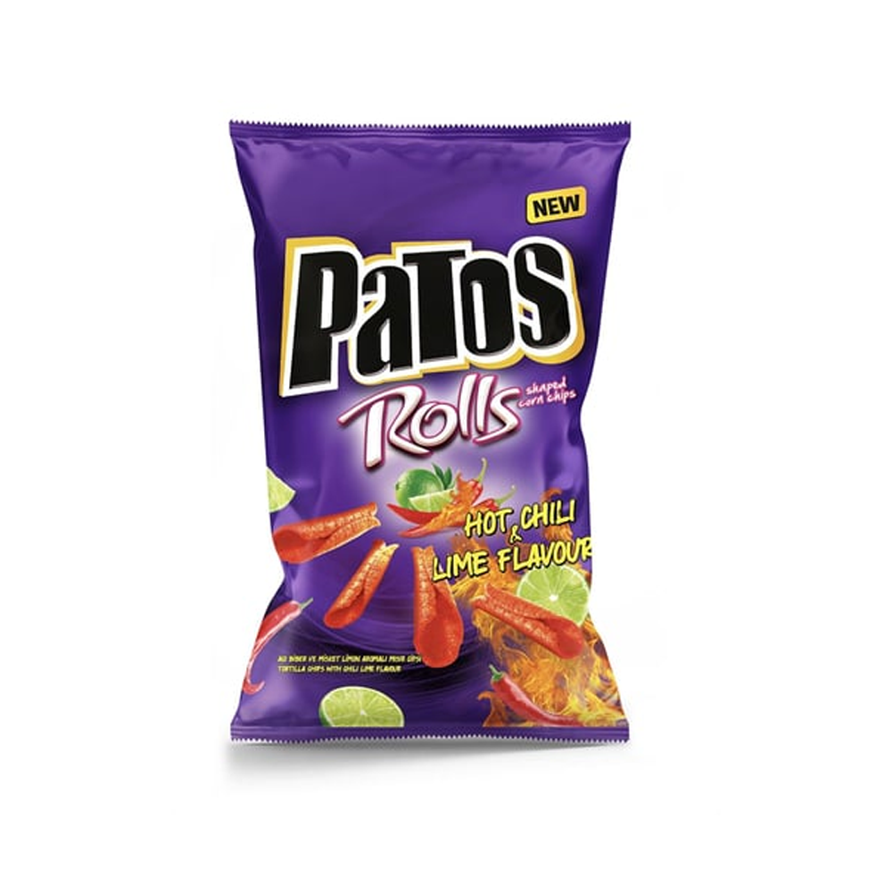 Patos Rolls Jalapeno Lime Flavour 109g
