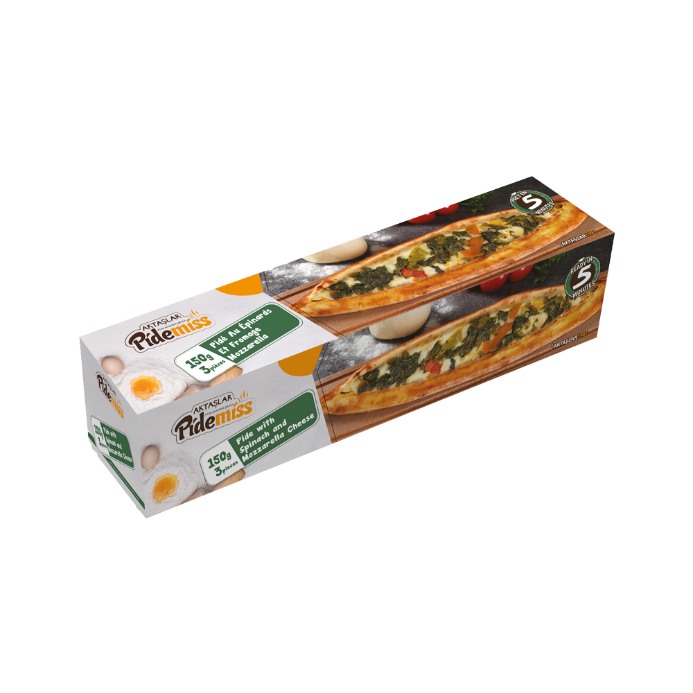 Pidemiss Spinach And Mozzarella Turkish Flatbread