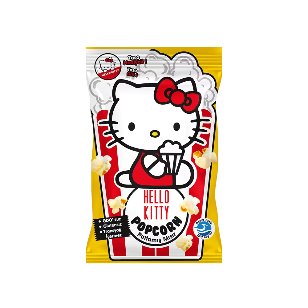 Hello Kitty Popcorn, Natur, 60g