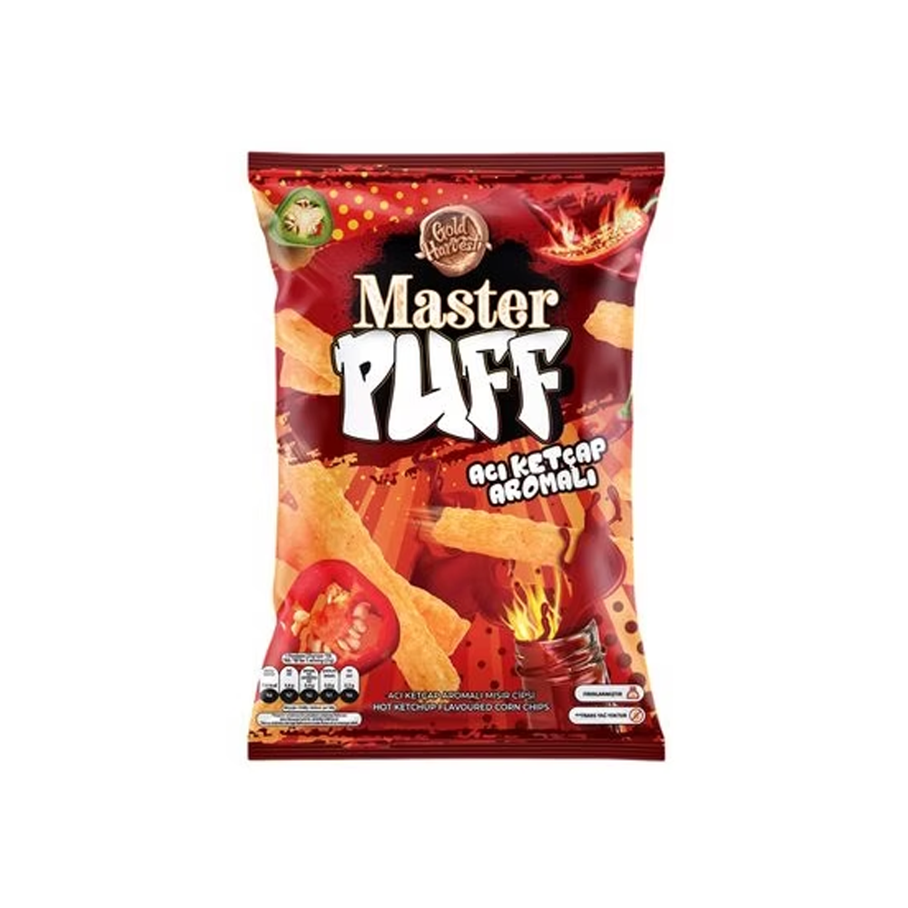 Master Puff Acı Ketçap Aromalı