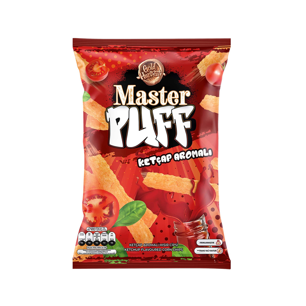 Master Puff Ketçap Aromalı Cips