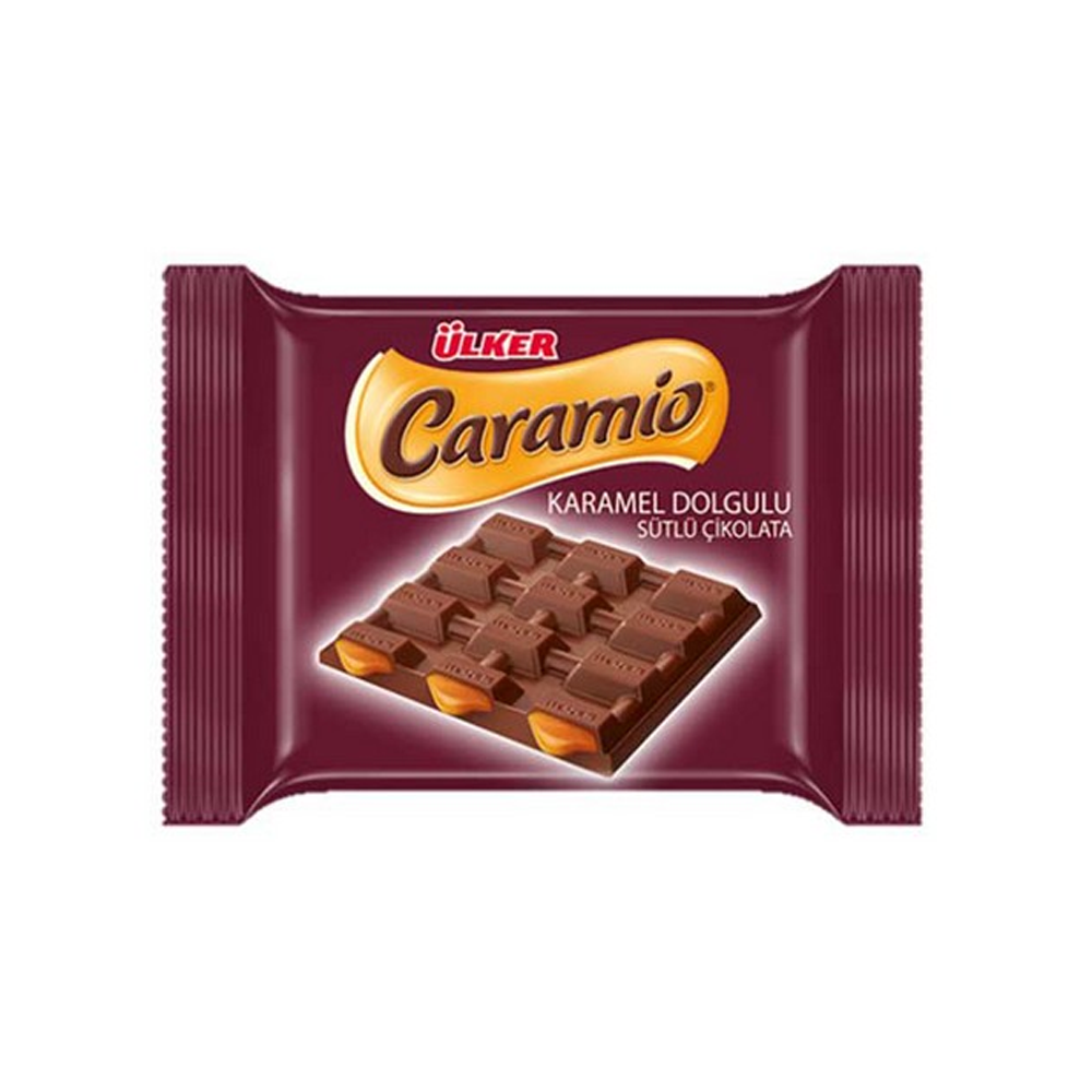 Ülker Caramio Karamelli Kare Çikolata 55g