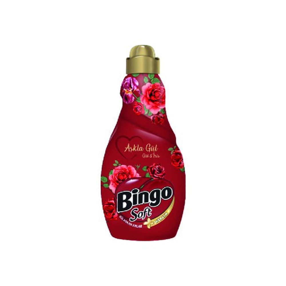 Bingo Soft Yumaştıcı Aşkla Gül 1440ml 60 Yıkama