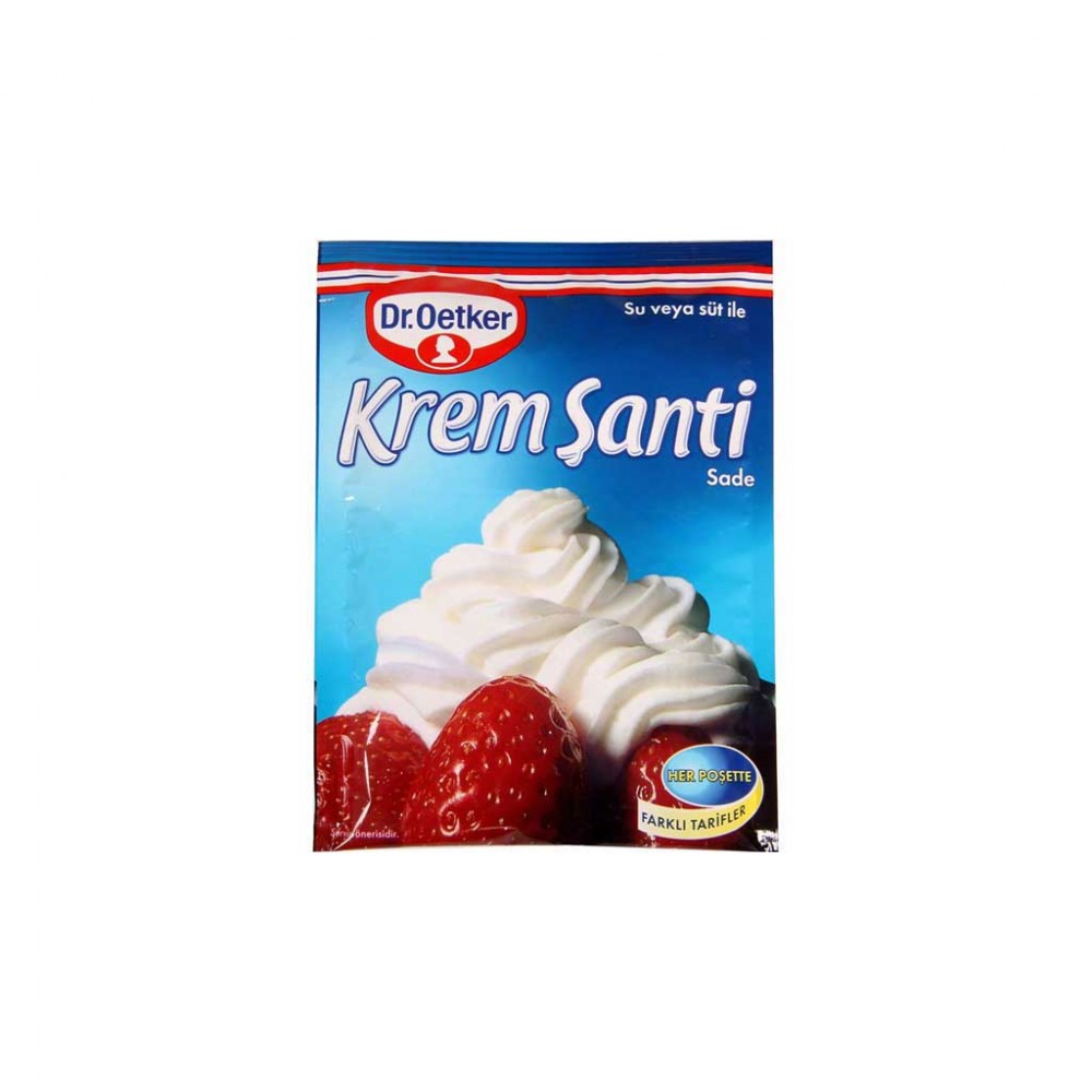 Dr Oetker Krem Şanti̇ 72g Sade