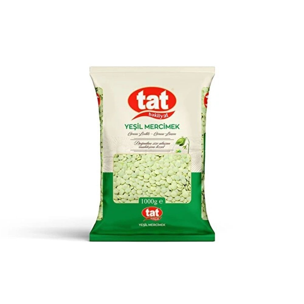 Tat Yeşil Mercimek 1Kg