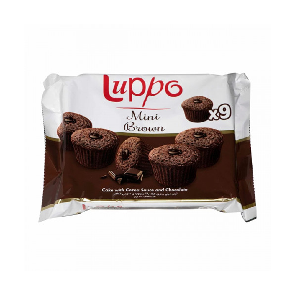 Luppo Mini Browni Chocolate 162g