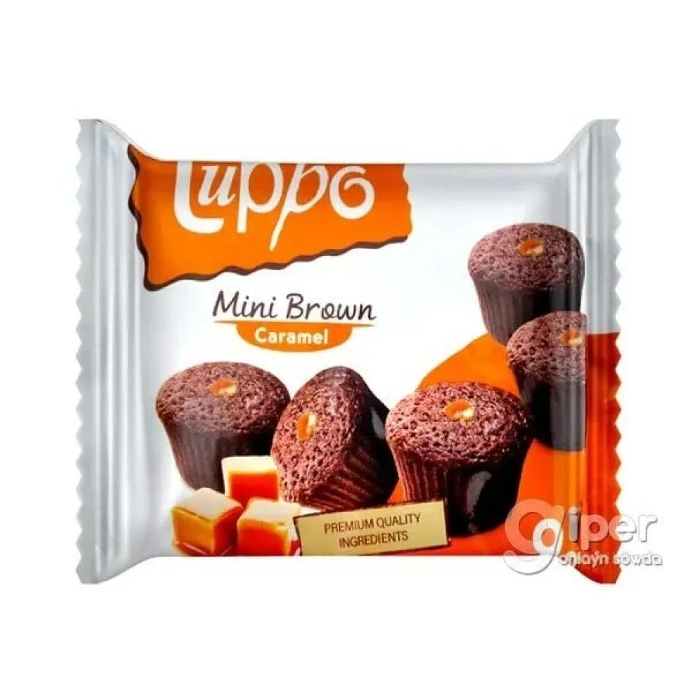 Lobo Mini-Schokoladenkuchen Mit Karamellsauce (9 Stück)