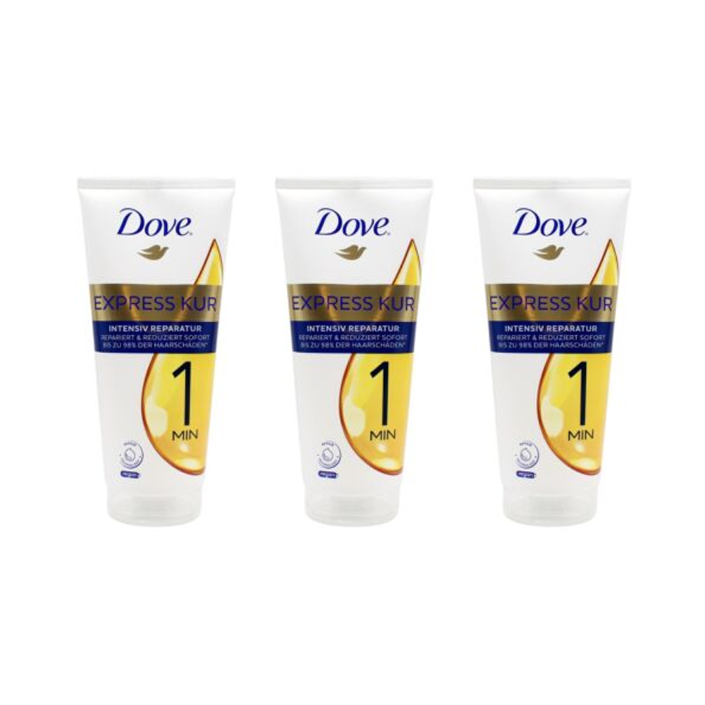 Dove 1 Min Express Kur Intensiv Reparatur , 3X170ml