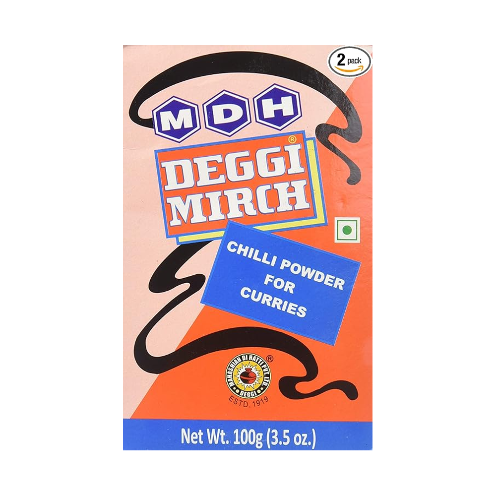 Mdh Deggi Chilli Powder, 100gm/110gm ( Weight May Vary )