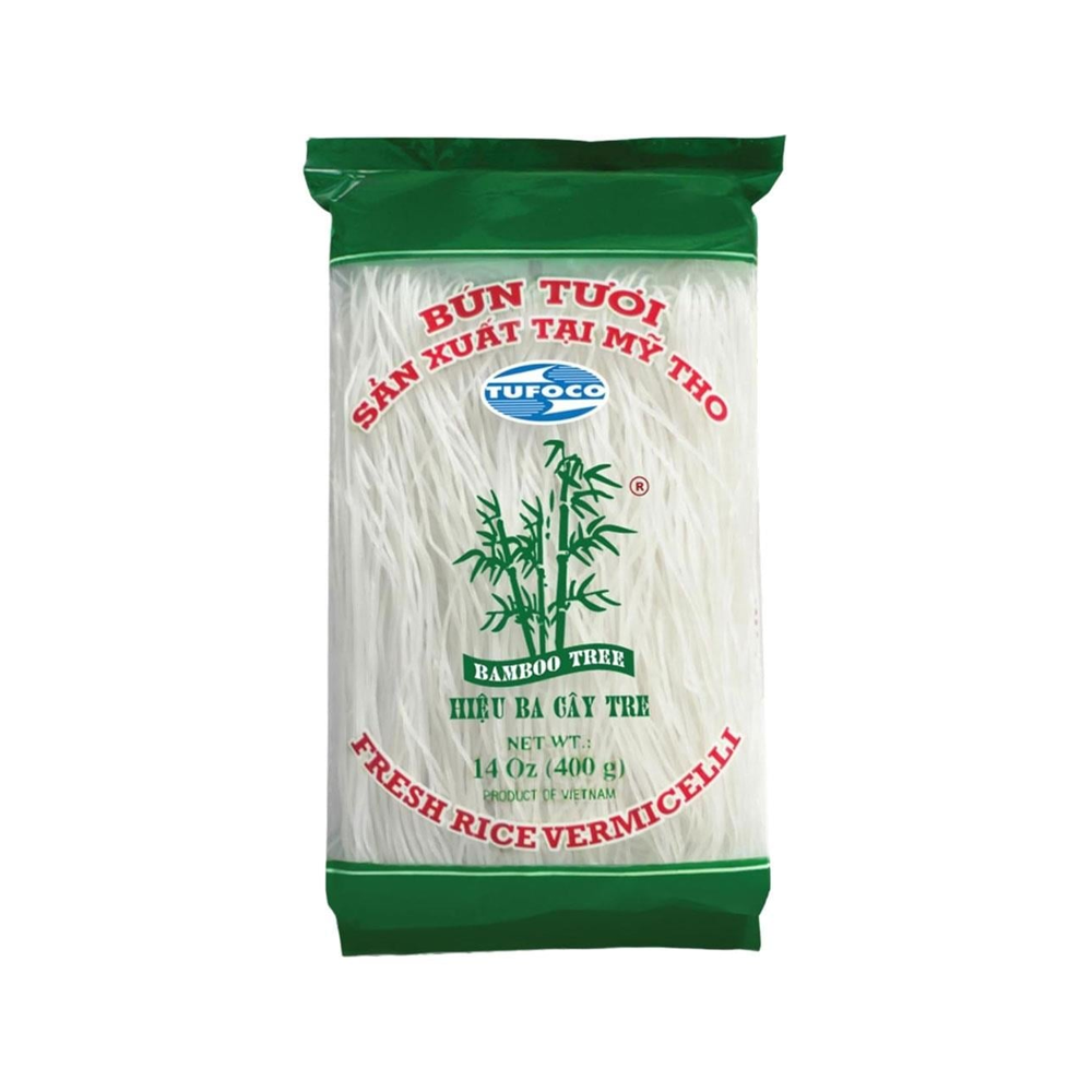 Glutenfreie Tufoco-Reisnudeln Von Bamboo Tree, Vietnamesische Reisnudeln, 400g