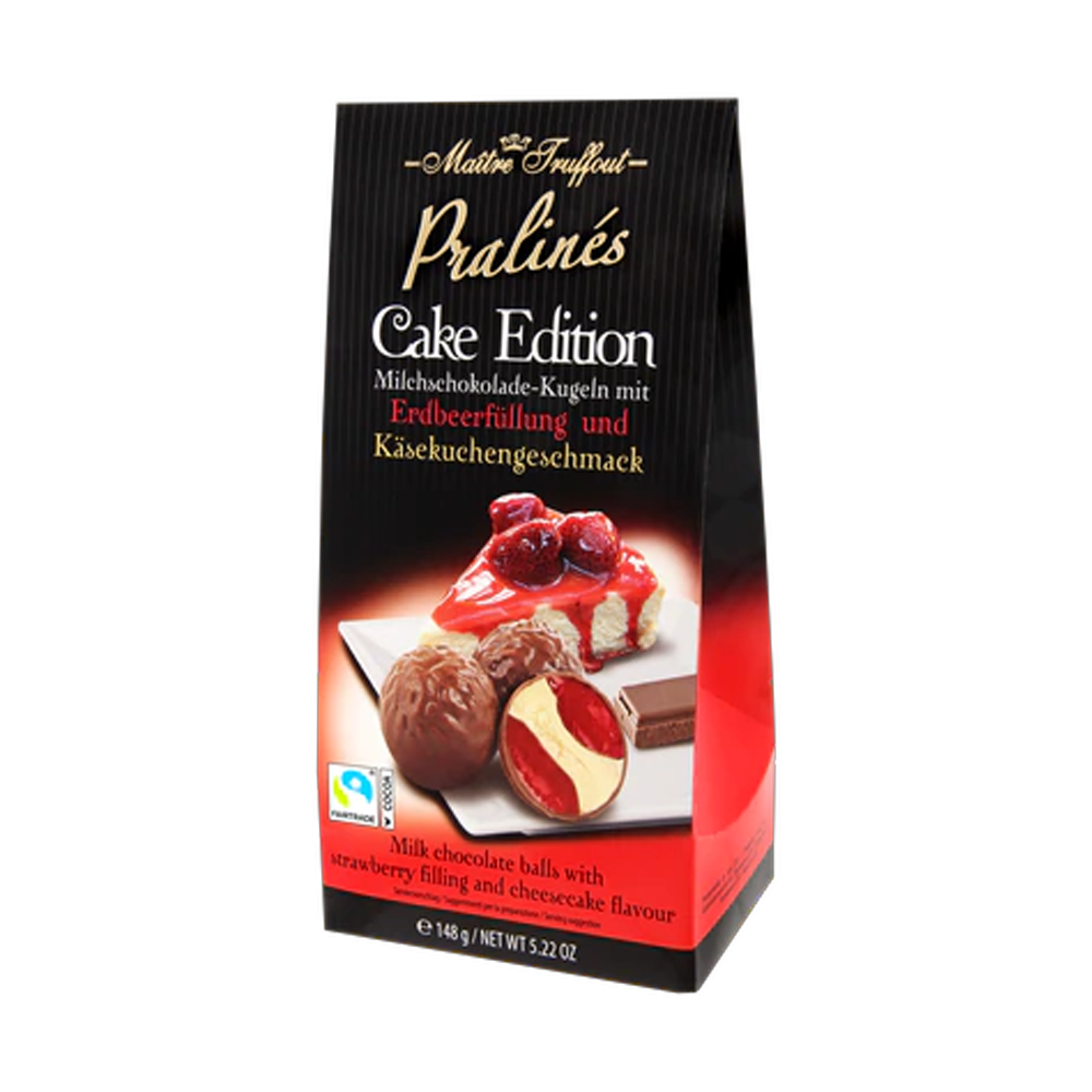 Maitre Truffout - Pralines - Cake Edition - Strawberry And Cheesecake 148G