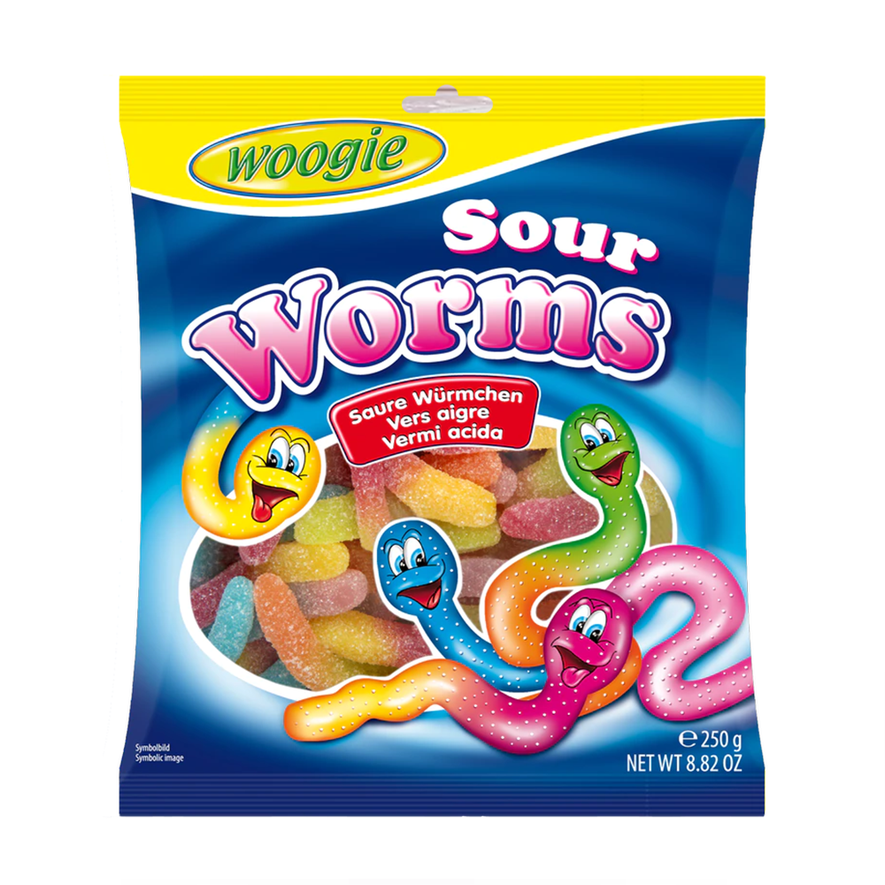 Sour Worms 250g