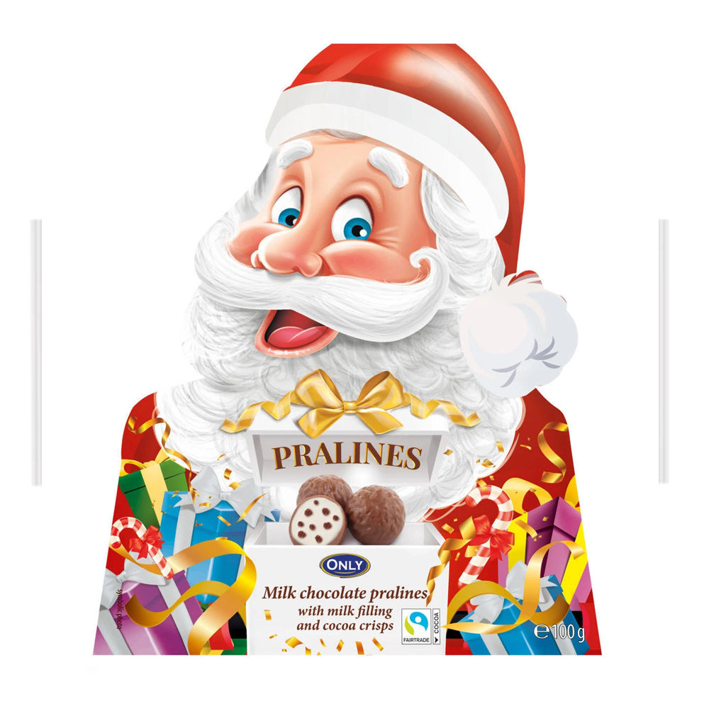 Only Santa Claus Praline Candy Gift Box