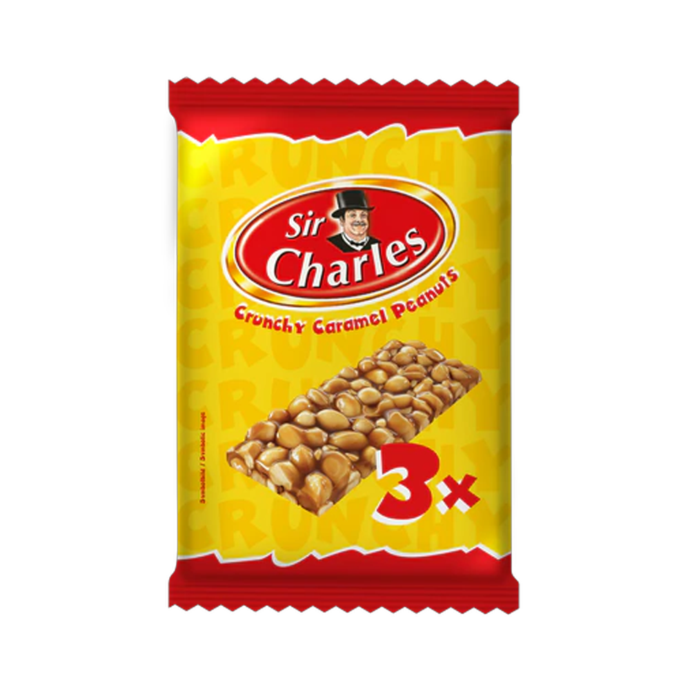 Crunchy Caramel Peanuts Bar 114g (3X38G)