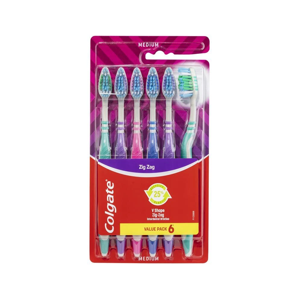 Colgate Zig Zag 6Pack